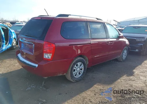 2012 Kia Sedona Lx from USA, damaged, VIN KNDMG4C78C6478066